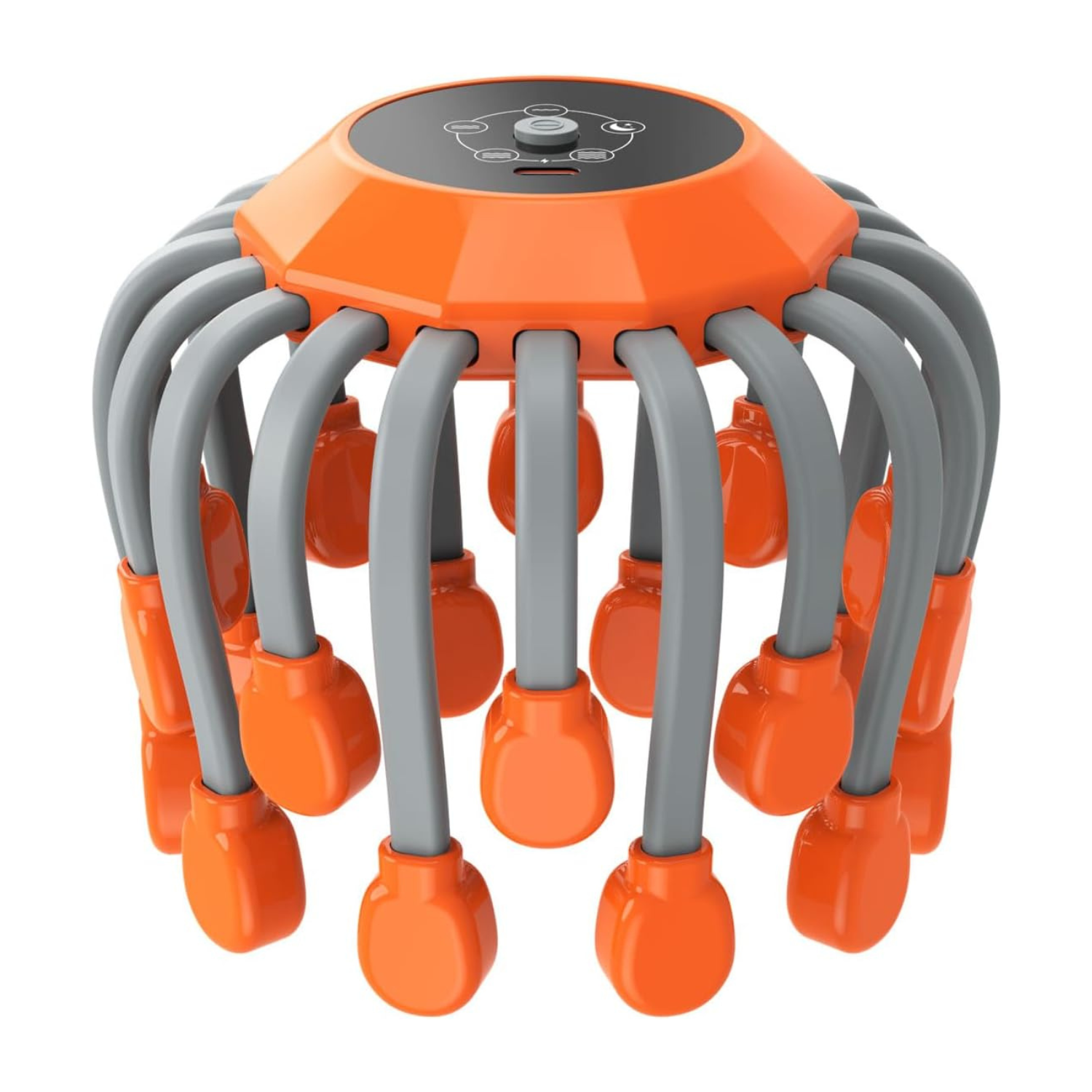 Scalp Head Massager Red Light Vibrator Octopus Scratcher For Relaxation Stress Migraine