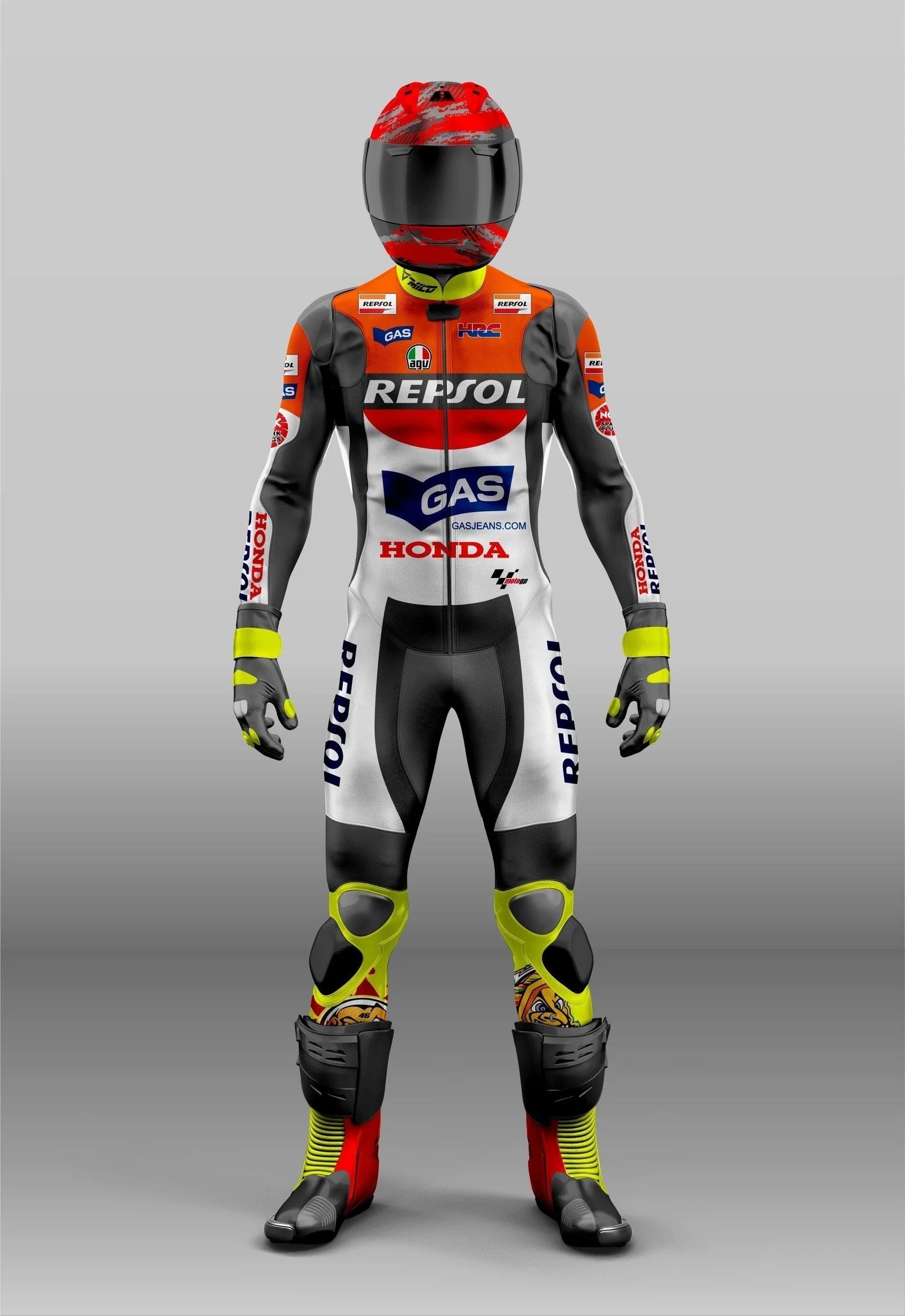 Customized Leather Motorcycle Racing Suits