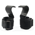 Weight Lifting Hooks with Wrist Straps