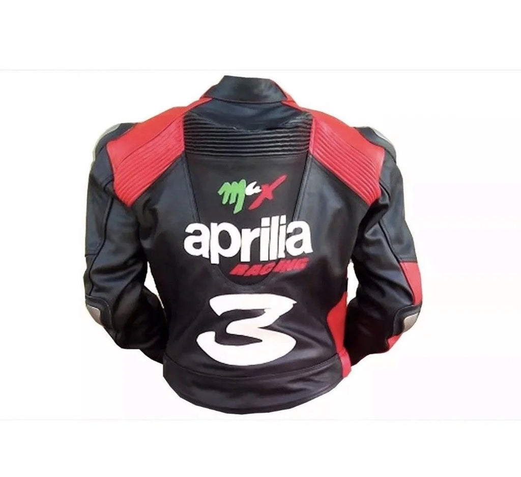 APRILIA MOTORCYCLE LEATHER RACING JACKET