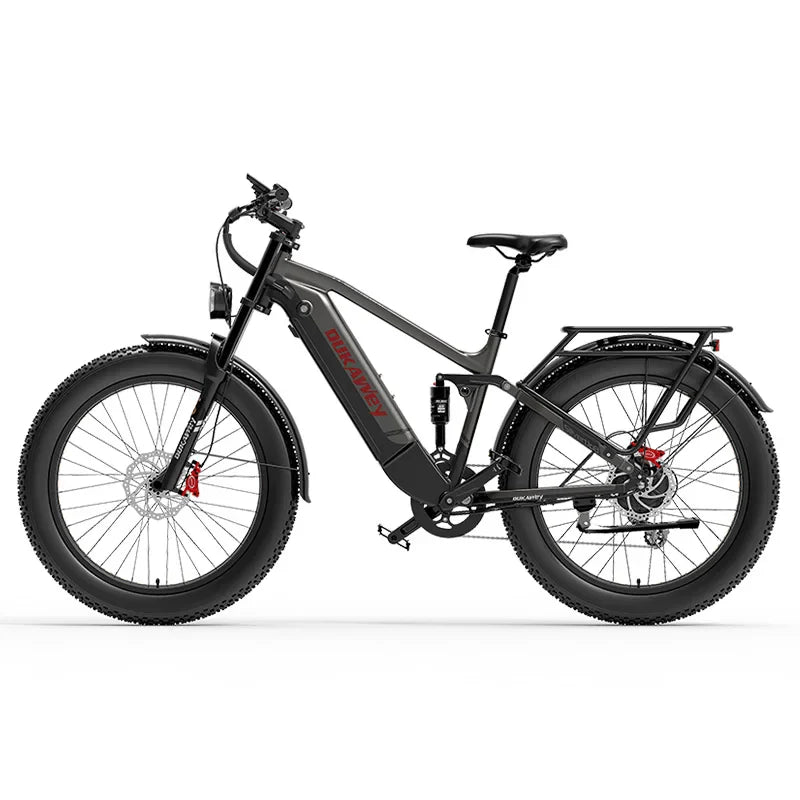 Dukawey silvertip8 1000W electric bike  26 inches full suspension emtb 52V 20Ah electric bicycle mountain ebike fatbike electric