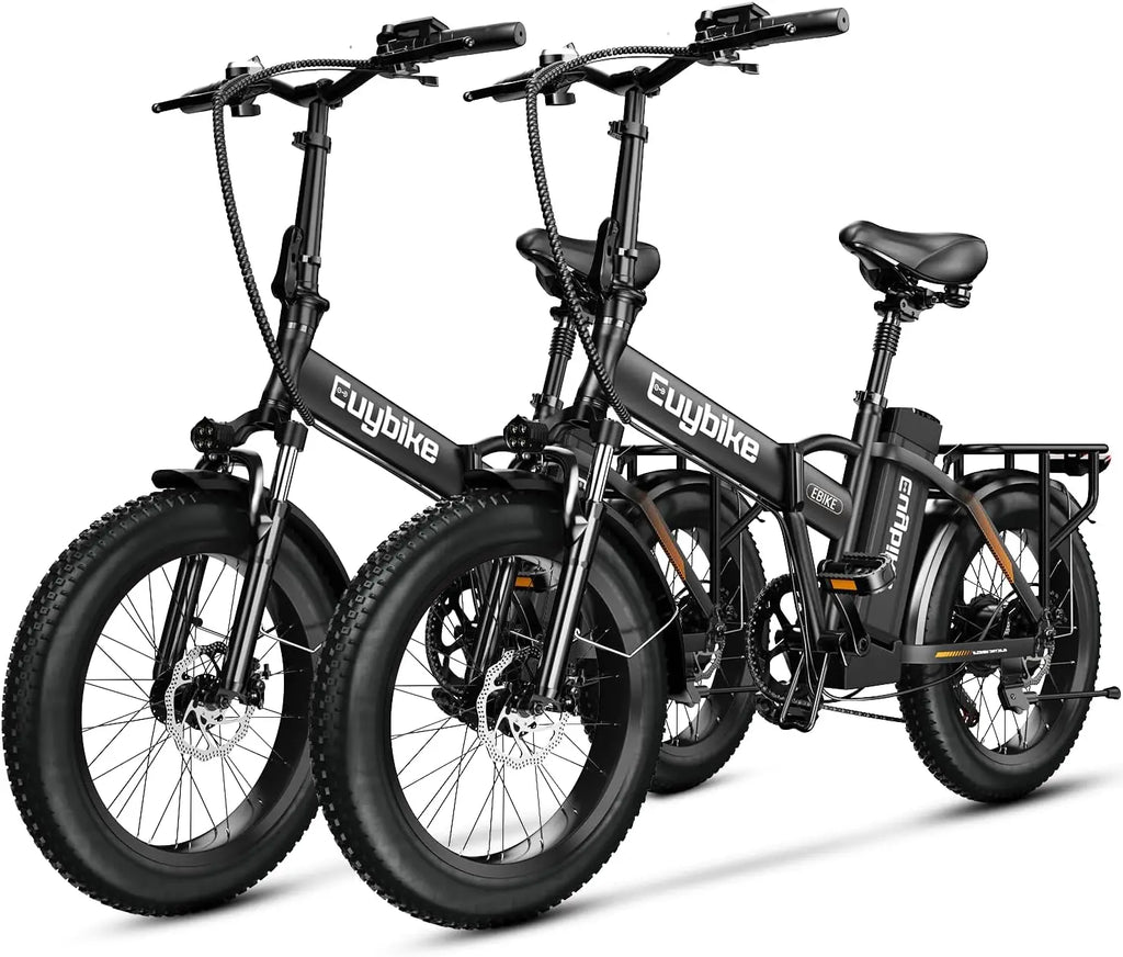 1000W hopfällbar, 48V 20AH stort löstagbart batteri E, 30 MPH, 80 Miles Max räckvidd, 20" Fat Tire Elcykel