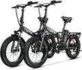 1000W hopfällbar, 48V 20AH stort löstagbart batteri E, 30 MPH, 80 Miles Max räckvidd, 20" Fat Tire Elcykel