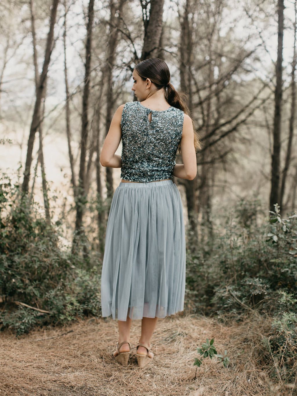 INES SKIRT MIDI