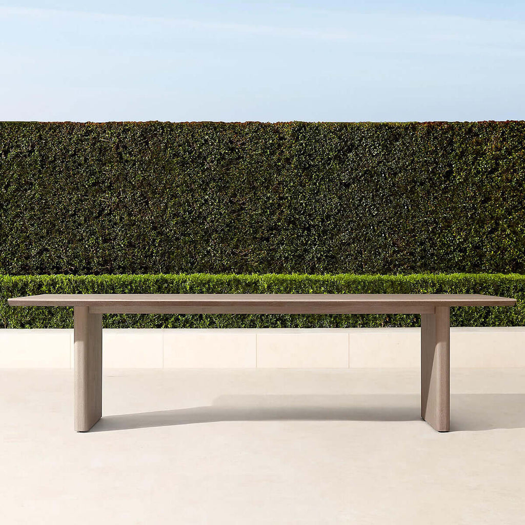 Bruce Paneled Teak Long Table