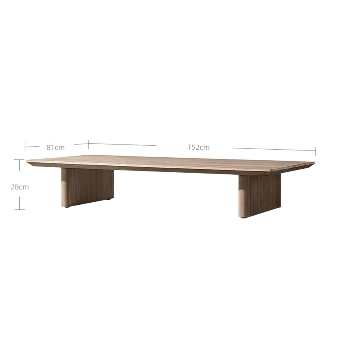 Bruce Rectangular Teak Coffee Table