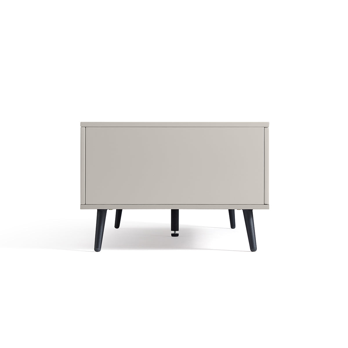 Cappuccino Taupe Coffee Table Cabinet