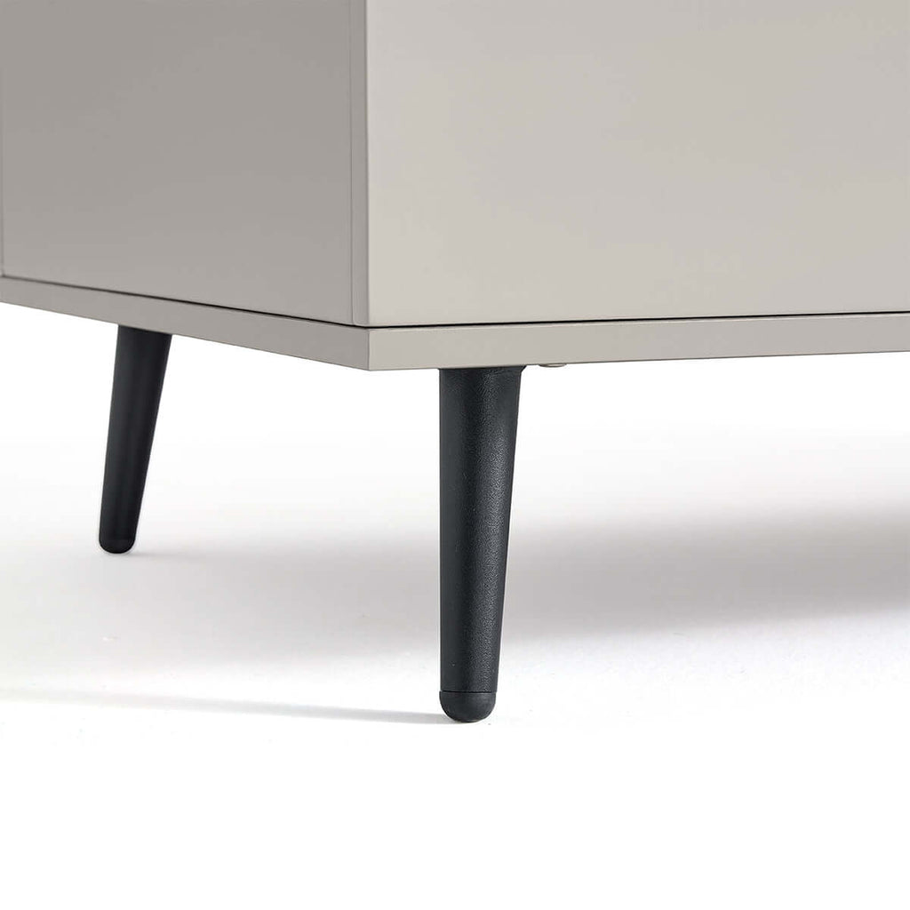 Cappuccino Taupe Coffee Table Cabinet