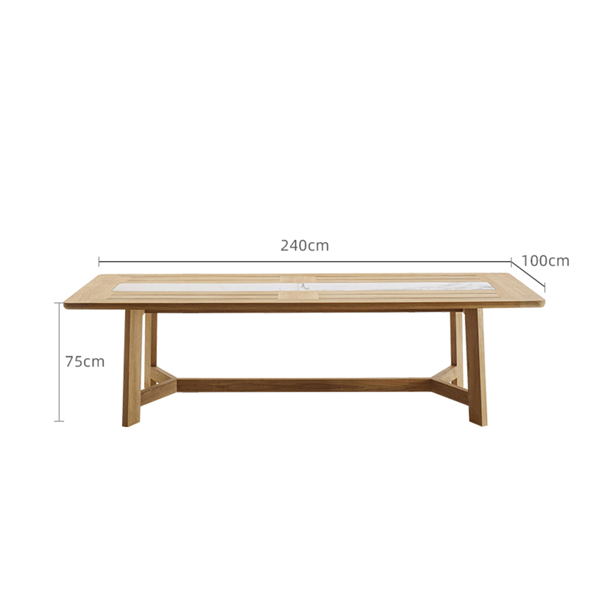 Curry Long Dining Table
