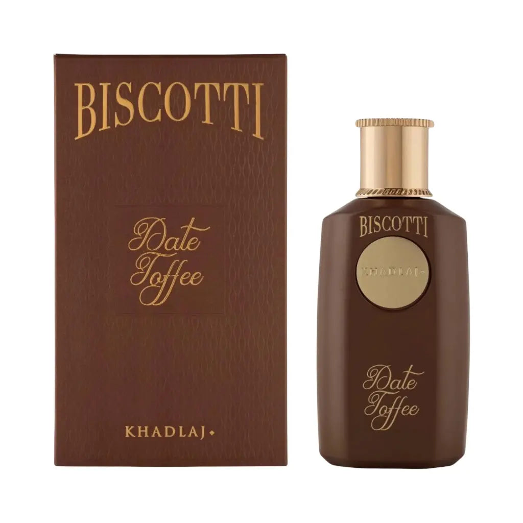 Khadlaj Biscotti Date Toffee 100ML Extrait De Parfum