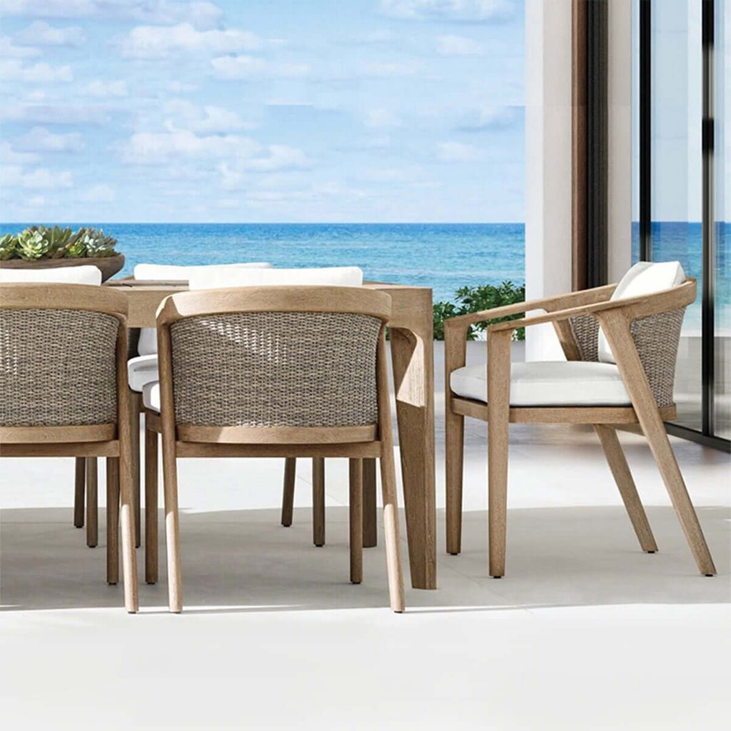 Malta Teak Long Dining Table