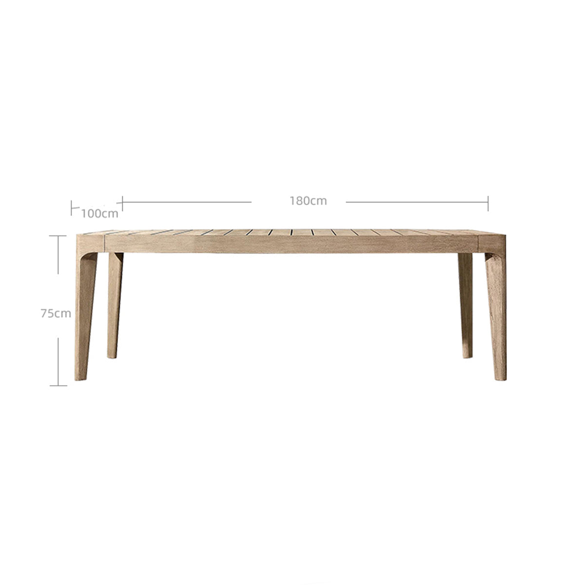 Malta Teak Long Dining Table