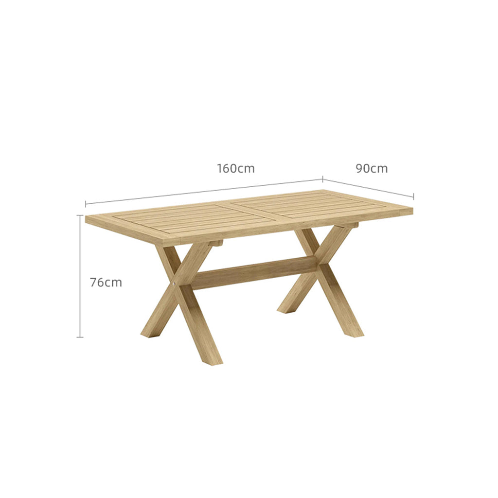 Monte Crossleg Long Table