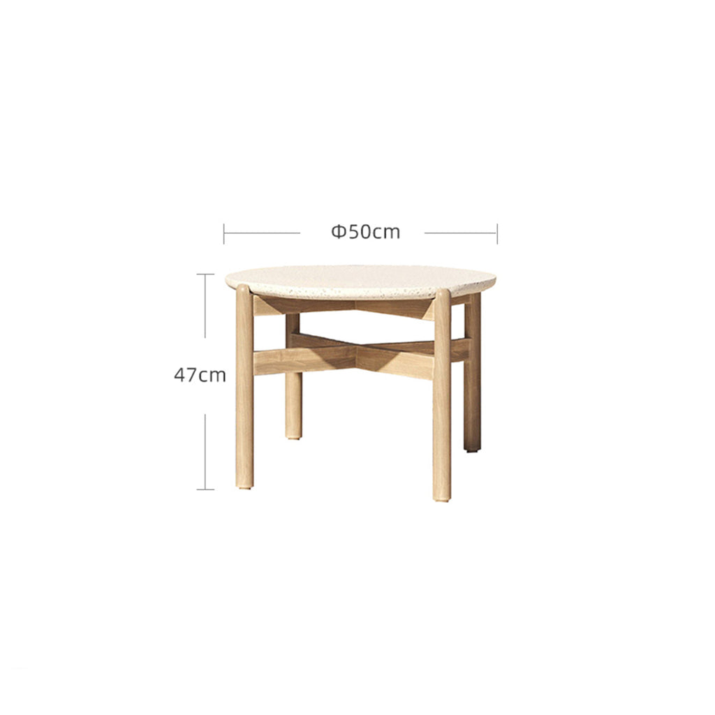 Monte Round Sand Coffee Table