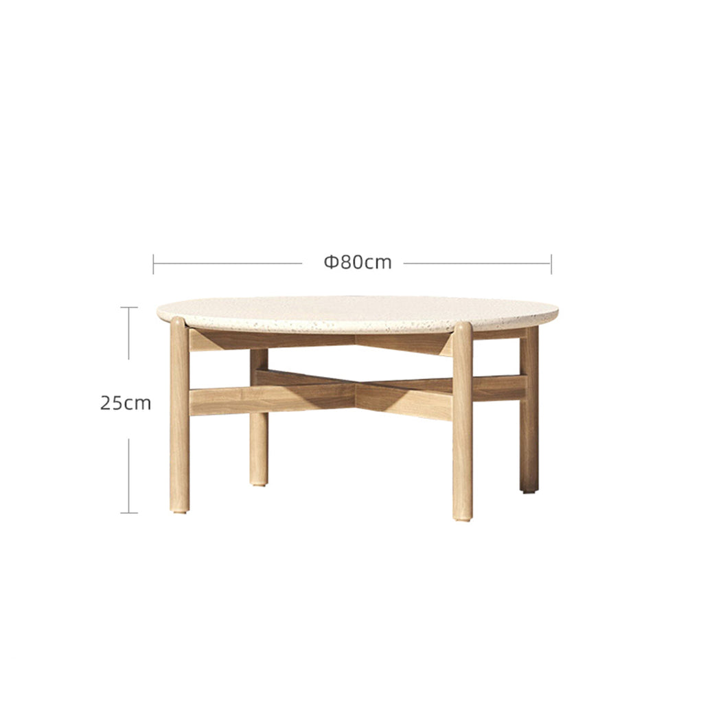 Monte Round Sand Coffee Table