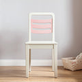 Princess Isabella Pink and White Chair