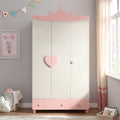 Princess Isabella Pink Wardrobe Cabinet