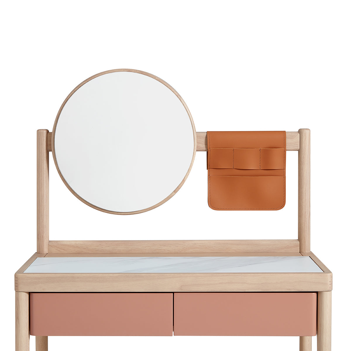 Tropical Sunrise Makeup Table with Stool Set